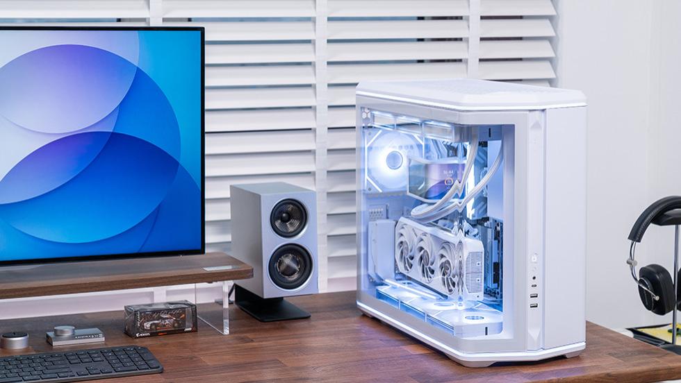 白色巨浪来袭，微星 MPG Z890 刀锋钛 + 索泰 5070 ti + 先马巨浪3 装机展示