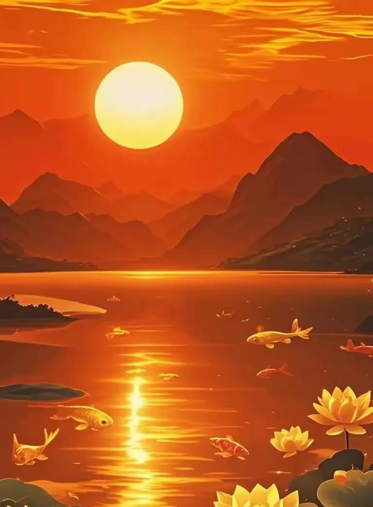 鸿运当头，吉星照
年年有余，发大财