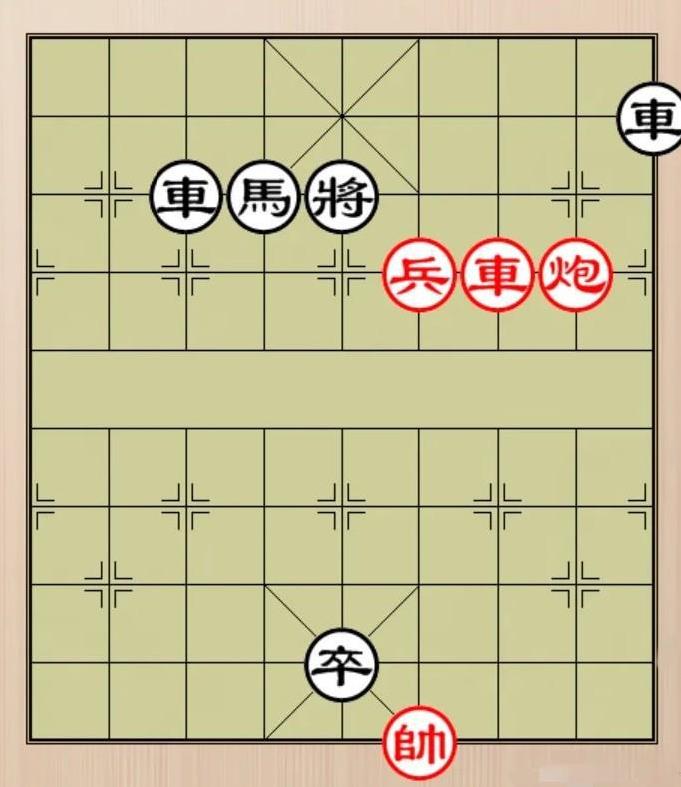 不知印老头从哪里搞来的这盘残局，摆在小区棋牌室里，还大方地给每人发了一支大中华的