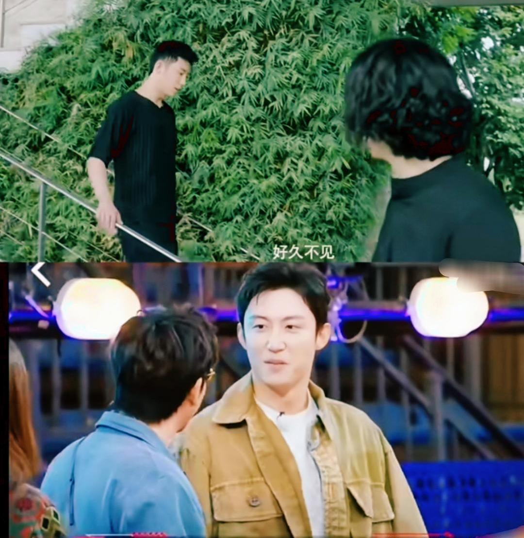 《风驰赛车手》开播，节目组邀请了黄景瑜和江奇霖作为嘉宾。

网友看到两人同框画面