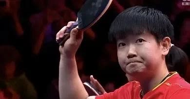 孙颖莎4：0战胜陈幸同夺冠，这是多牛的事儿！
郭焱说孙颖莎决赛胆子大还敢练呢。