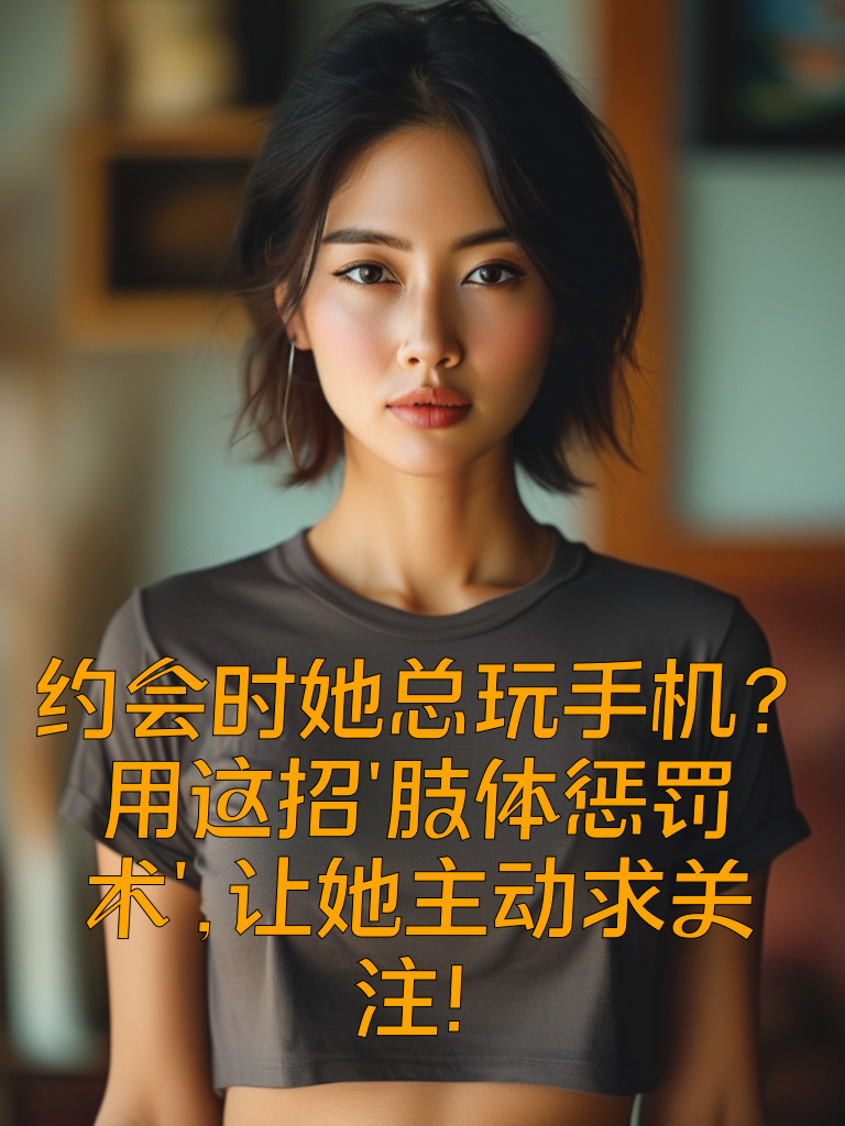 约会时她总玩手机？用这招'肢体惩罚术'，让她主动求关注！