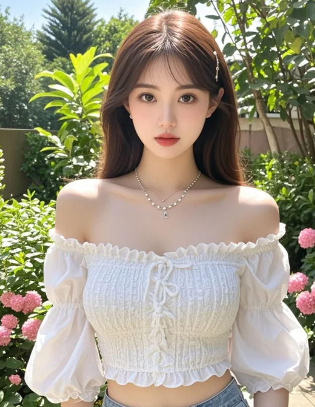 梦幻花园里，她的笑容治愈一切