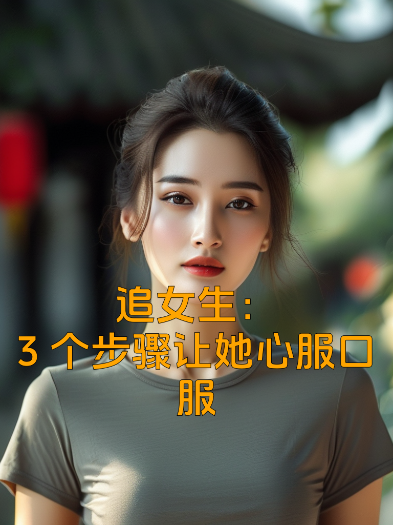 追女生：3个步骤让她心服口服