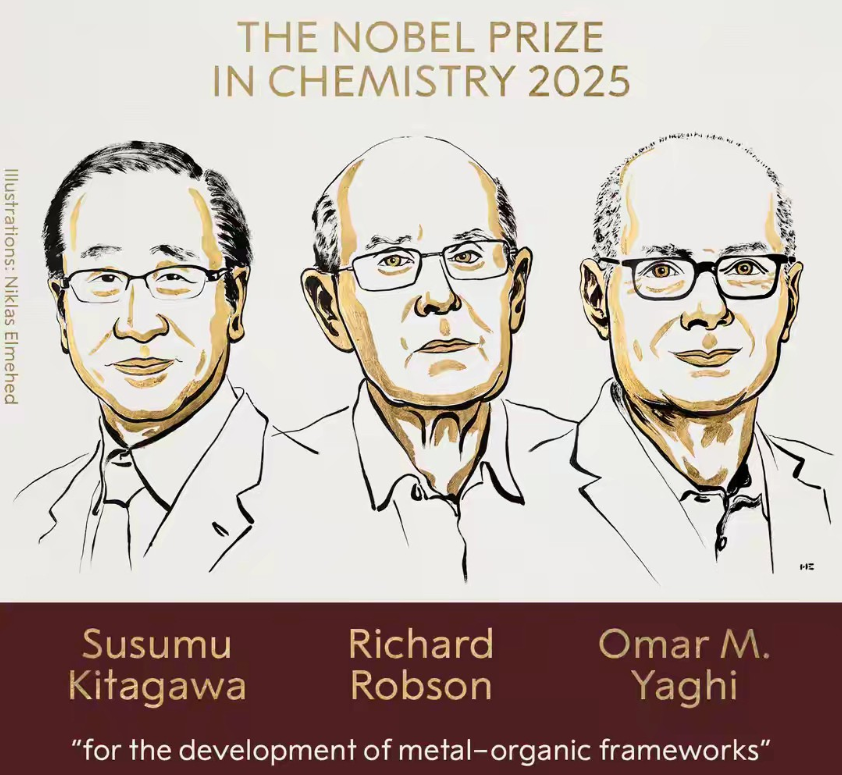 还玩个屁啊，美日科学家霸榜诺贝尔奖，2025年诺贝尔化学奖授予日本京都大学教授北
