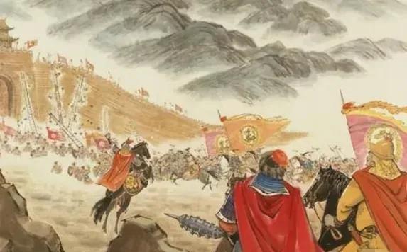 顺宁之战，西夏骑兵攻城，宋军惶恐不安。此时，一位老妇人走上城头，对着西夏士兵破口
