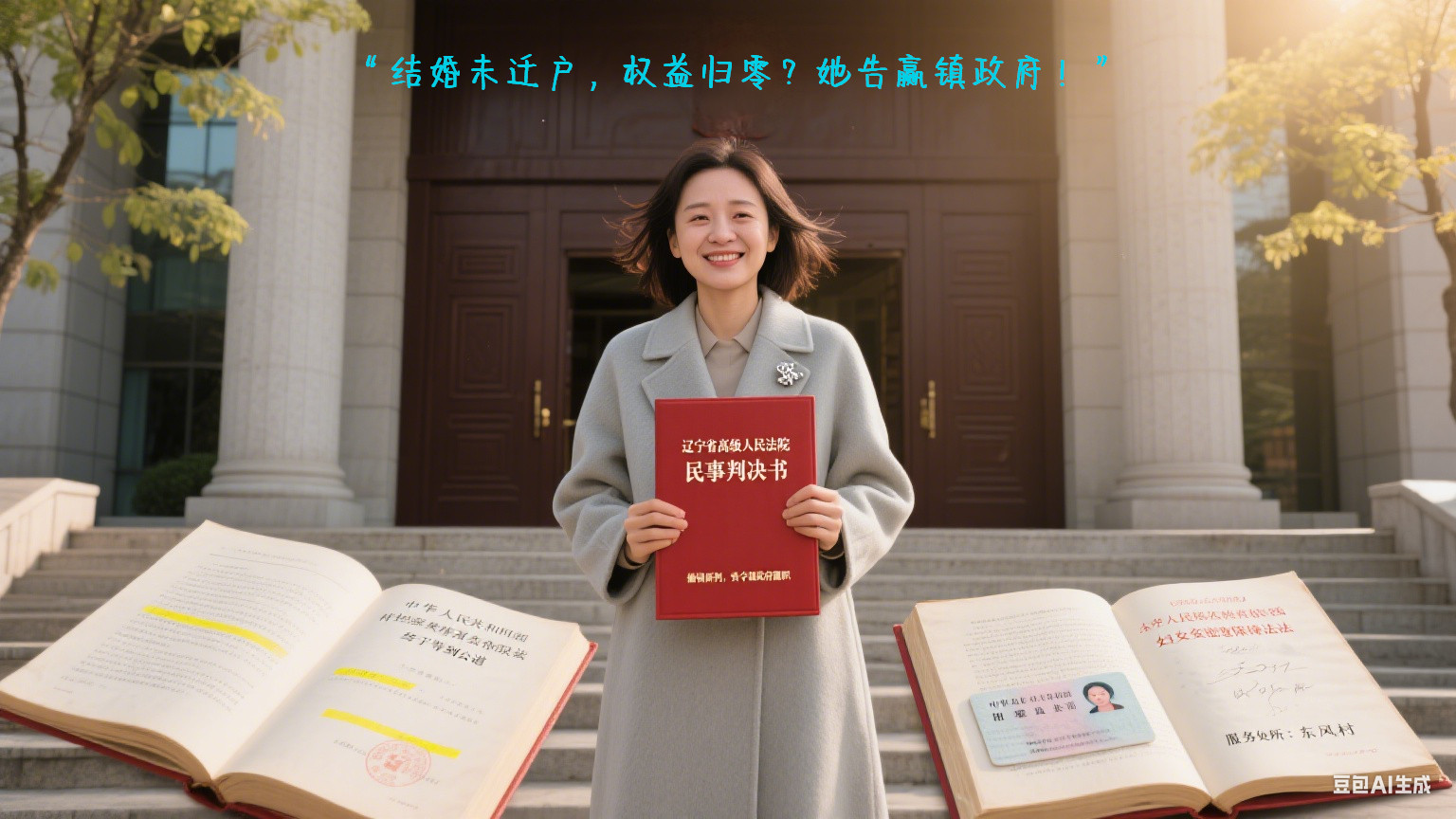 结婚未迁户，医保福利全落空？东北女子告赢镇政府：“一纸整改通知”不是监督的终点！