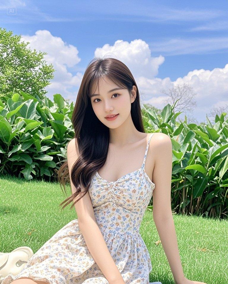 她的美，是那种不需要滤镜也能惊艳的存在