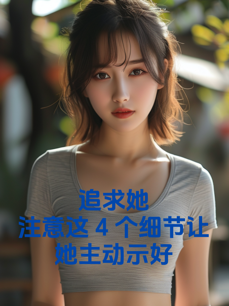 追求她，注意这4个细节让她主动示好