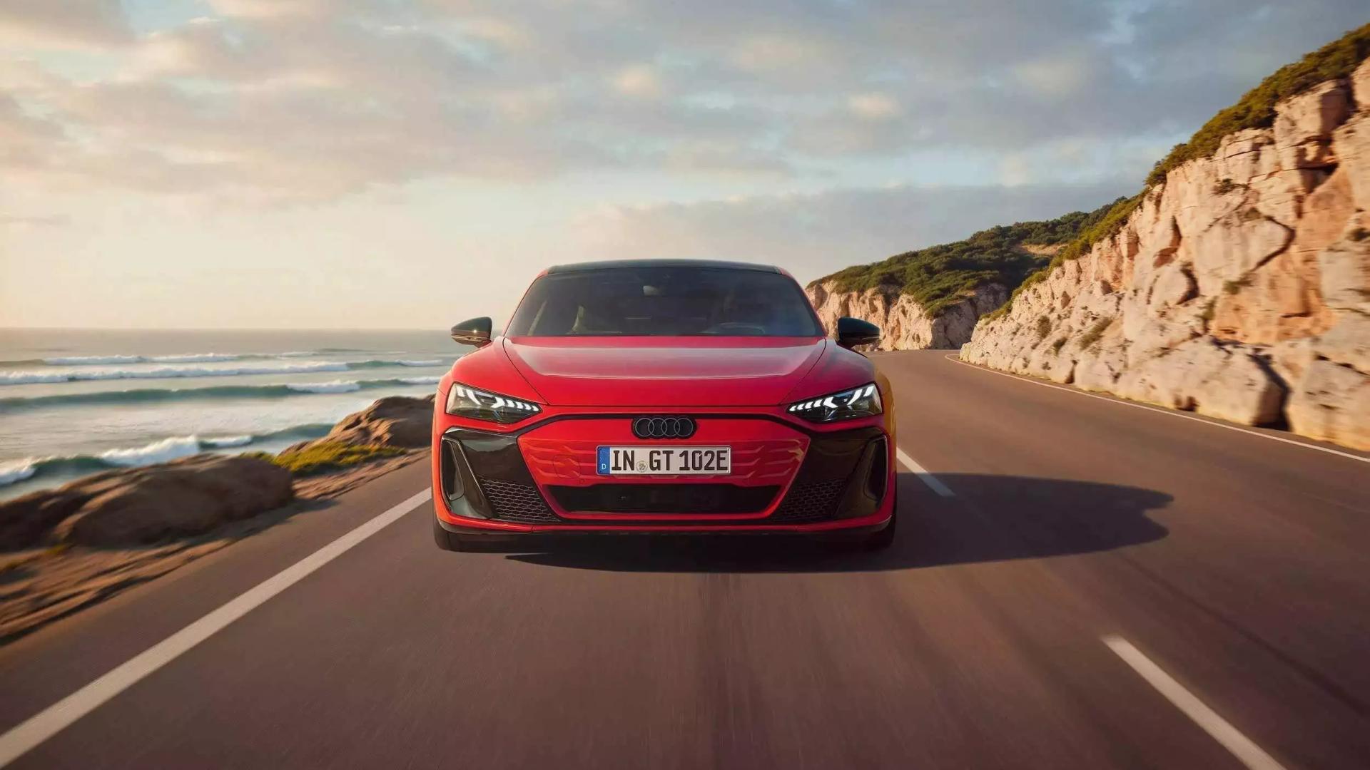 奥迪e-tron GT quattro官图发布，豪华纯电轿跑新选择