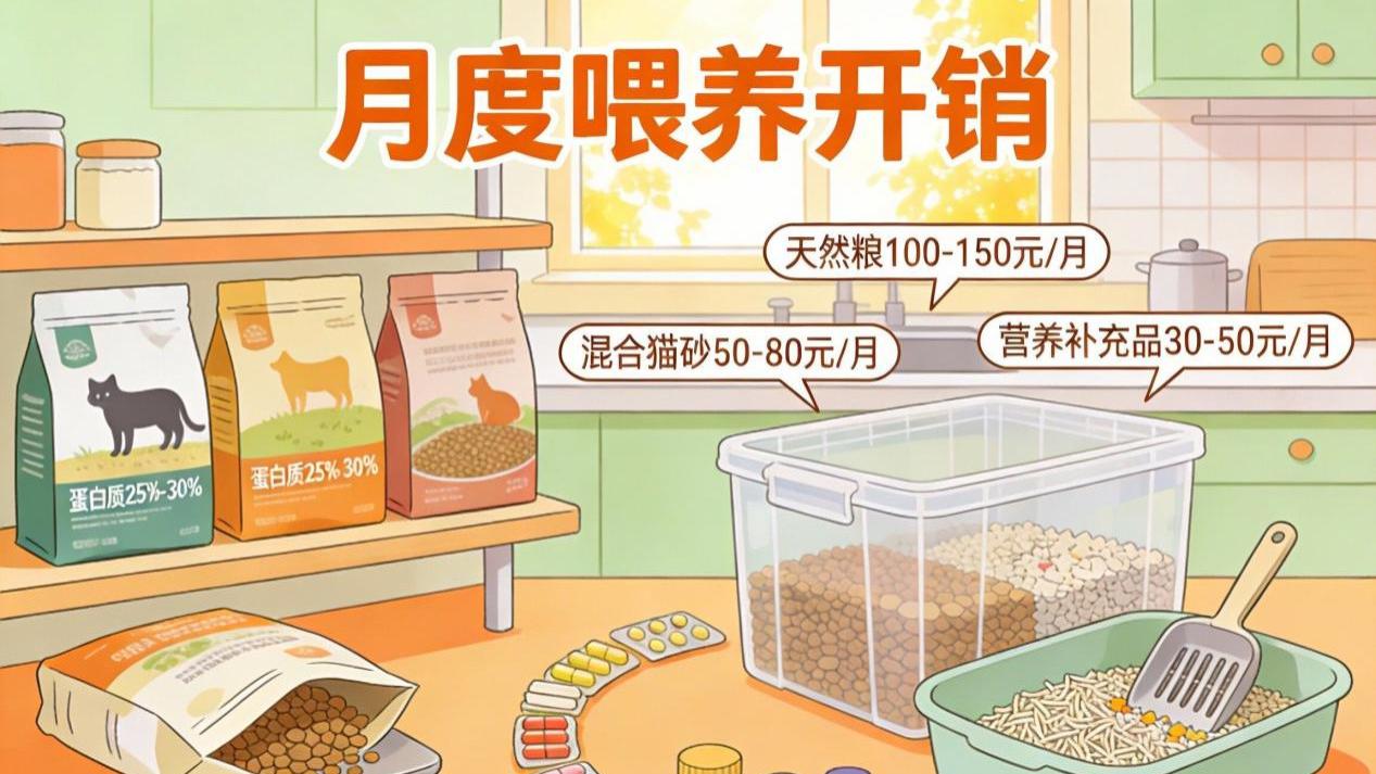 养好猫到底多花钱，2026年科学养猫预算指南来