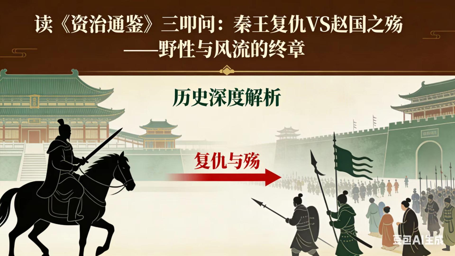 我向豆包问历史系列读书笔记（十一）始皇帝与赵国和老妈的那些事