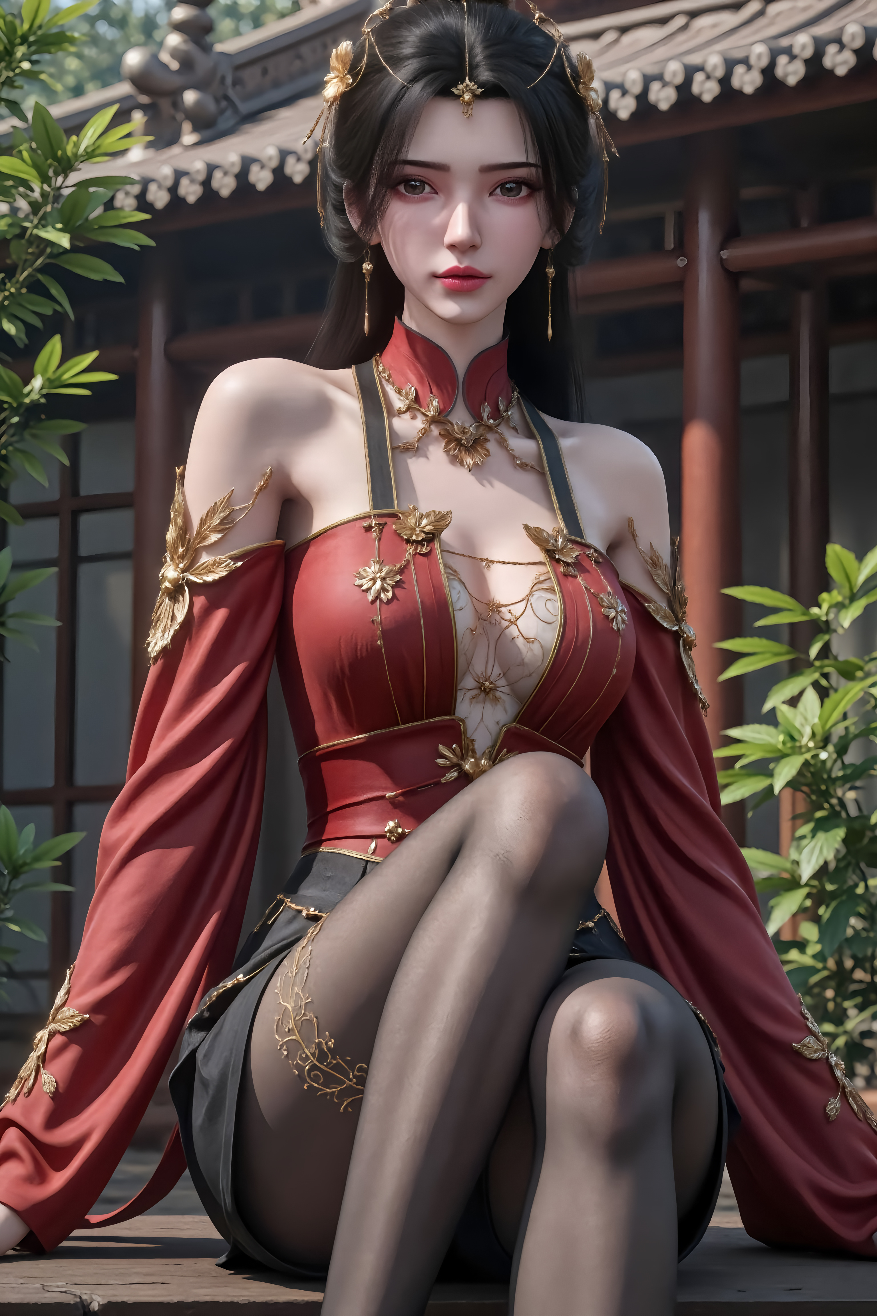 仙逆国漫女神壁纸：李慕婉新造型破碎清冷，身体消散虐到扎心！