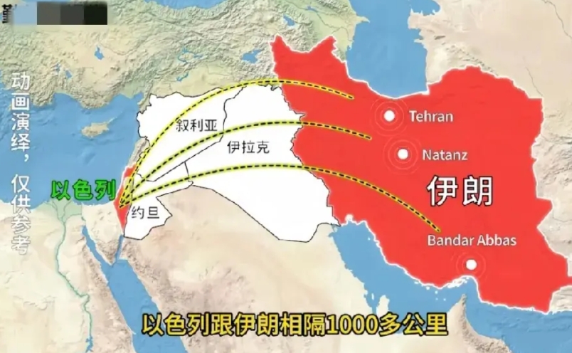 以色列为什么要打伊朗呢？
他们之间有什么利益冲突吗？
自己那么小，一颗核弹就不复