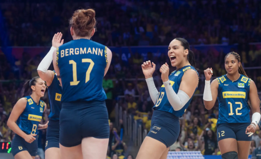 女排世锦赛：巴西女排3-0法国！半决赛对阵意大利

在刚结束的女排世锦赛1/4决