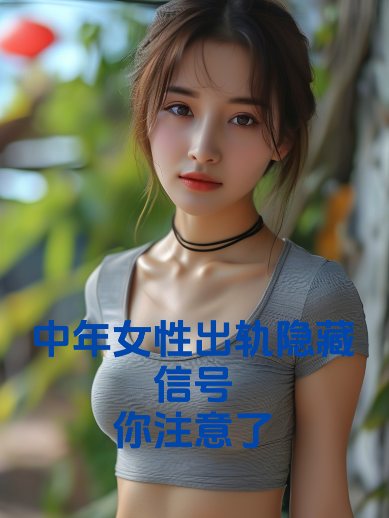 中年女性出轨隐藏信号，你注意了？