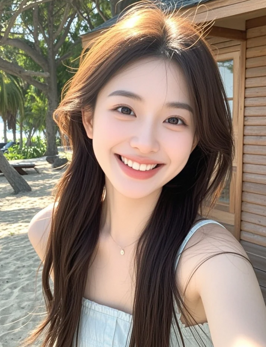 踮脚取景，浪尖差点卷走我的手机哦~
