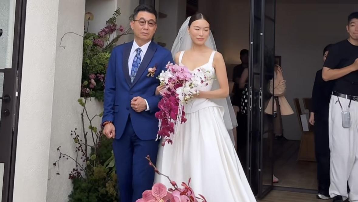 高以翔女友在大理举办婚礼，林心儿做姐妹，丈夫身份神秘全程遮脸