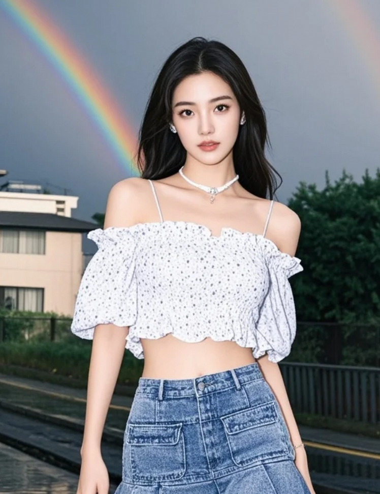 她不是追光者，她本身就是雨后最亮的那道光。