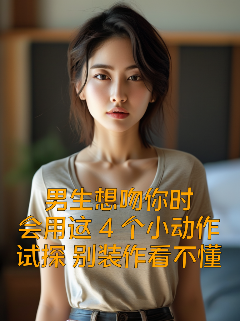 男生想吻你时，会用这4个小动作试探，别装作看不懂
