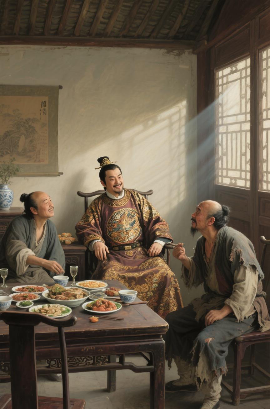 西门庆发迹前经常和一帮泼皮无赖混在一起，发迹后，他依然没有看不起他们。这点和高俅