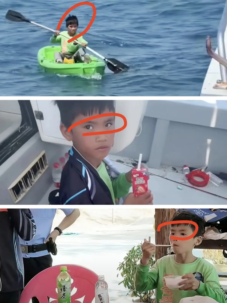 出海钓鱼的小孩哥，以后会是个人物，不是因为他独自一人，也不是因为他彻夜未归，而是
