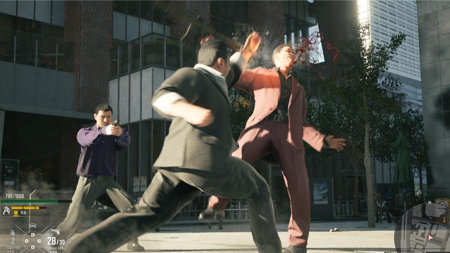 名越稔洋新作《龙帮》公开新游戏画面