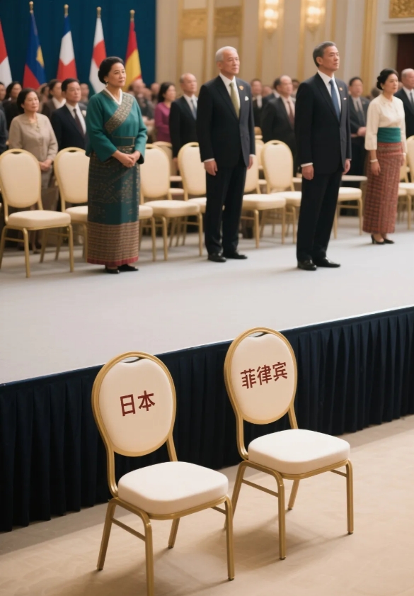 日本为什么不参加9.3大阅兵？菲律宾不来也就算了，日本不来太是遗憾。
参加邻国举