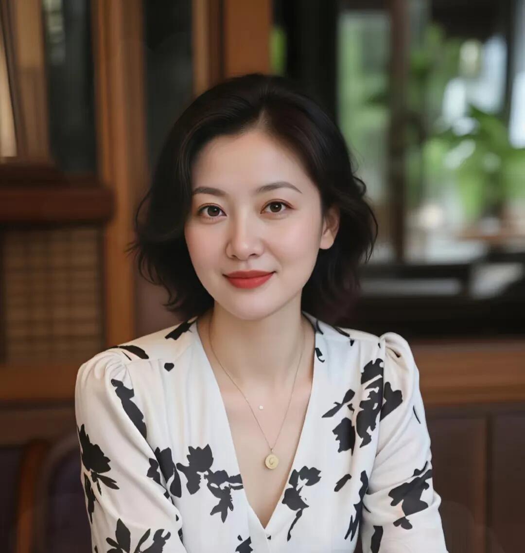 虽然50多岁了，但她这样的颜值和气质一点也不输娱乐圈中的刘嘉玲。她的美是自然美，