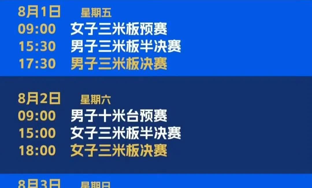正在新加坡进行的世界泳联世锦赛已经接近尾声，明天将进入到倒数第2个比赛日将会决出