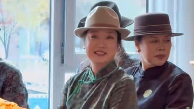 玲花时隔5个月露面，回老家参加外甥婚礼，身穿蒙古袍状态很好