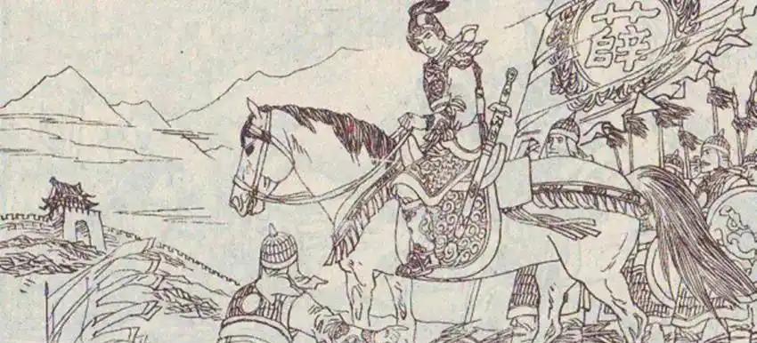 薛讷，字慎言，绛州万泉人，出生于贞观二十三年（649年），是唐代左武卫大将军薛仁