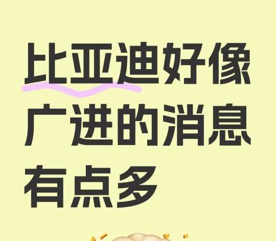 byd广进的不止智驾，还有品管？
最近迪子的消息有点多。
之前说智驾开始裁员