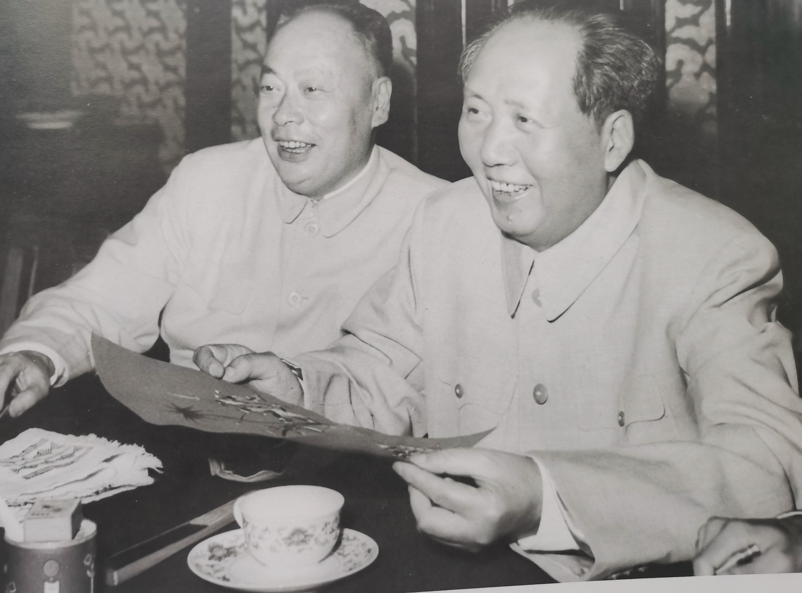 1949年，建国前夕，陈毅赶到北京参加新政协会议，当天晚上他就去看望毛主席，毛主