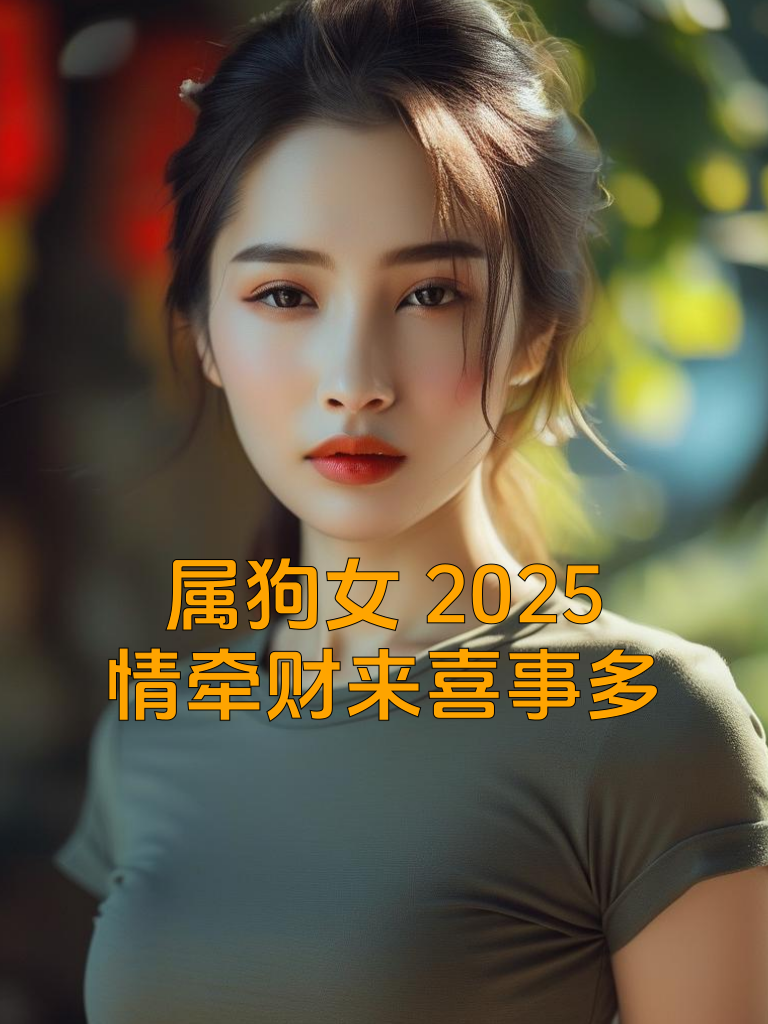属狗女2025：情牵财来喜事多