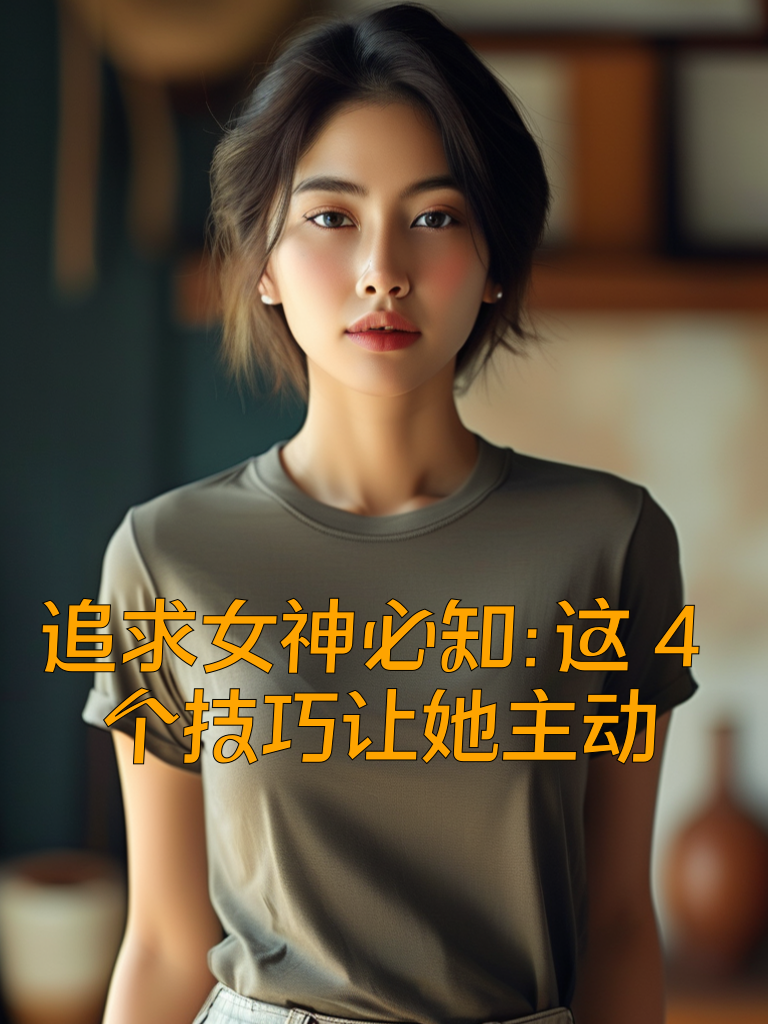 追求女神必知：这4个技巧让她主动