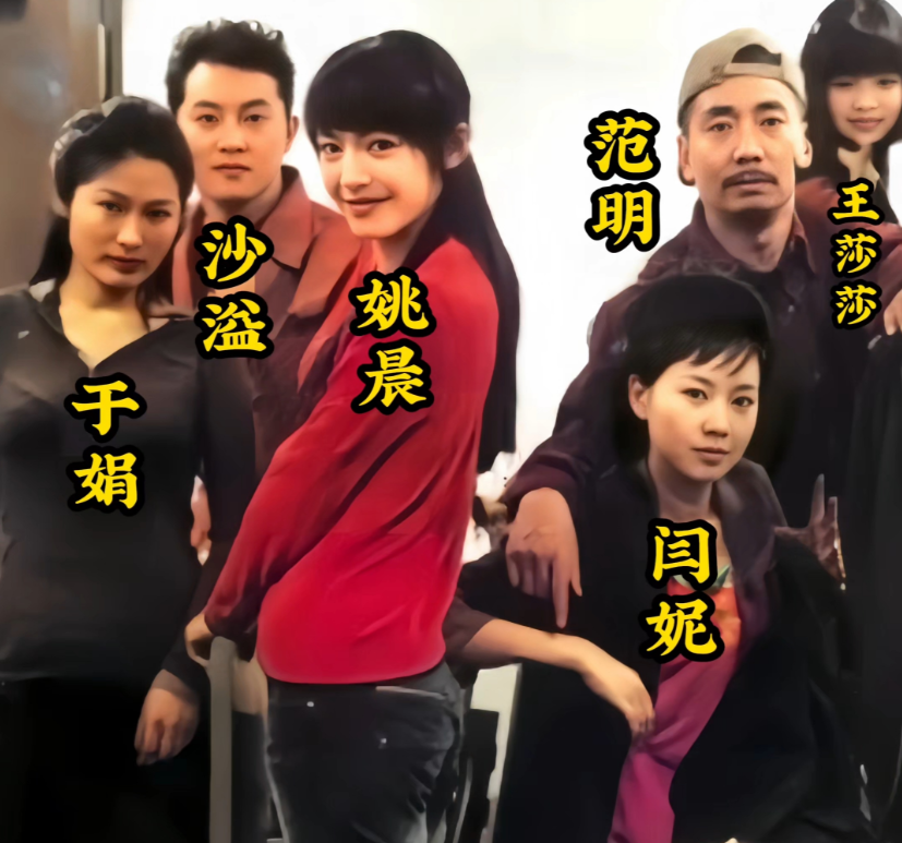 武林外传，沙溢，闫妮，范明，姚晨，王莎莎，肖剑，喻恩泰等在一起，合影留念，美好的