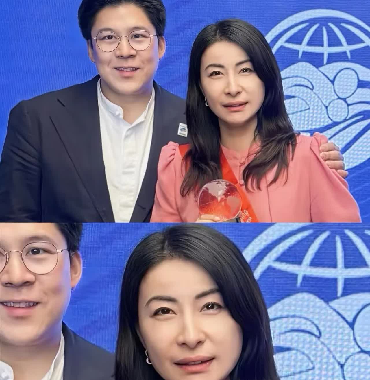 瞬间理解霍启刚了……

郭晶晶这状态好好，果然爱人如养花，妆淡淡的也很有气质
