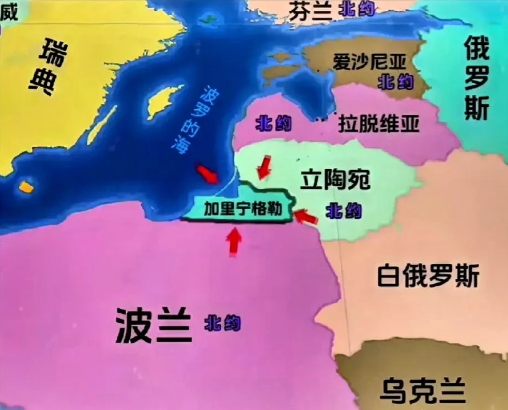 俄罗斯：未来没有飞地，所有阻挡或不存在！

俄罗斯认为：爱沙尼亚，脱拉维亚，立陶