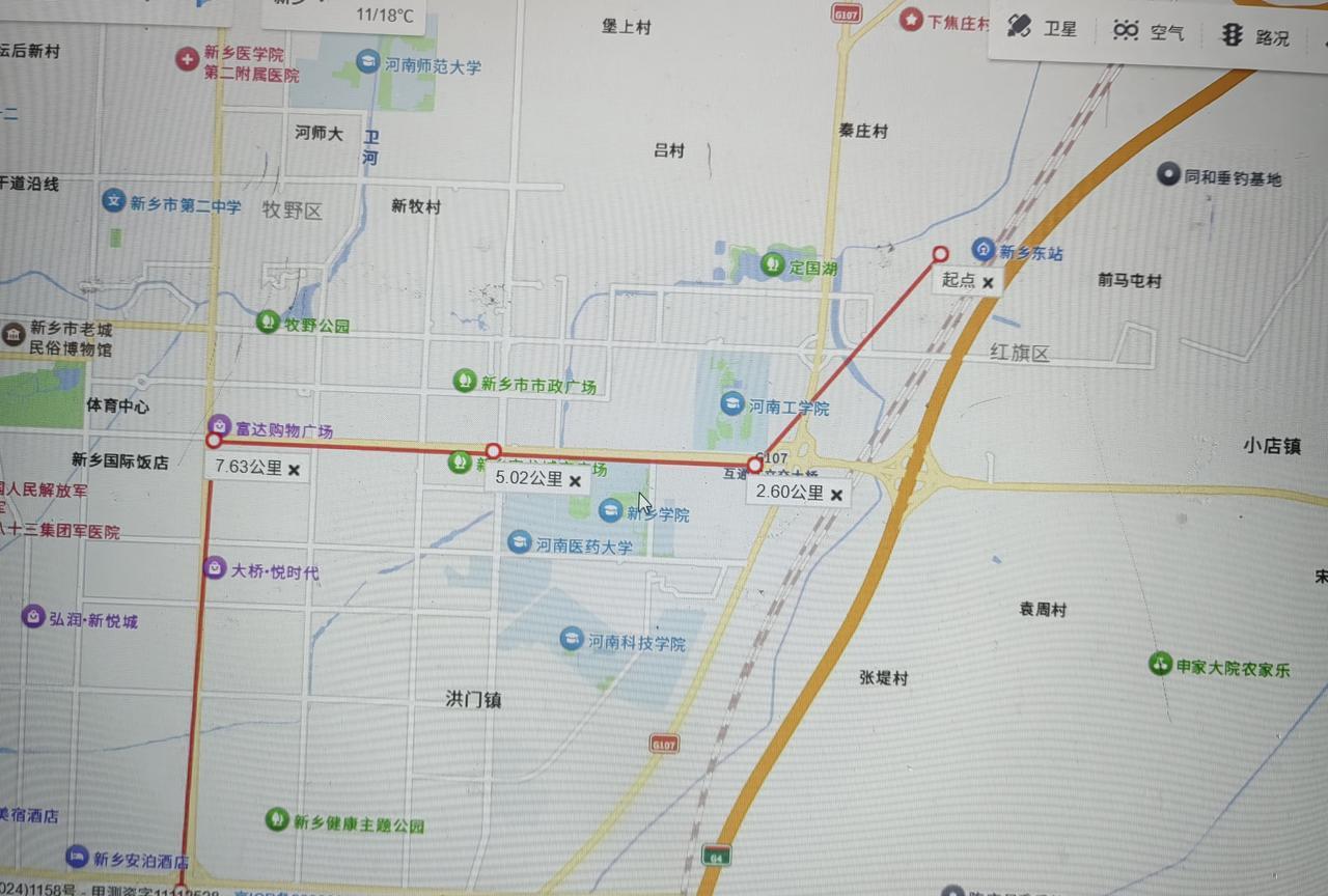 郑州地铁S4号线自制规划图
线路名称：郑州地铁S4号线（郑新线）
起止点：新乡东