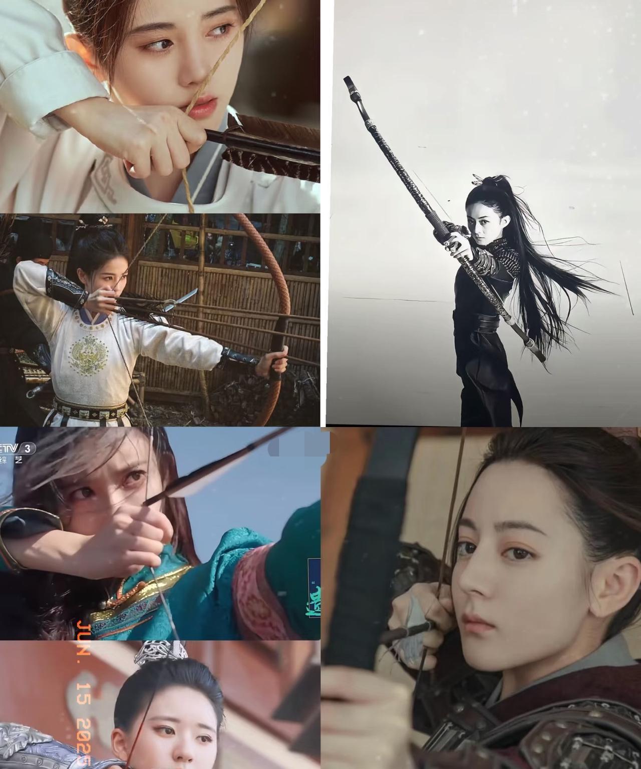 古装女将军射箭眼神杀
赵丽颖位居第一没意见吧
迪丽热巴和赵露思其实也还可以
鞠婧