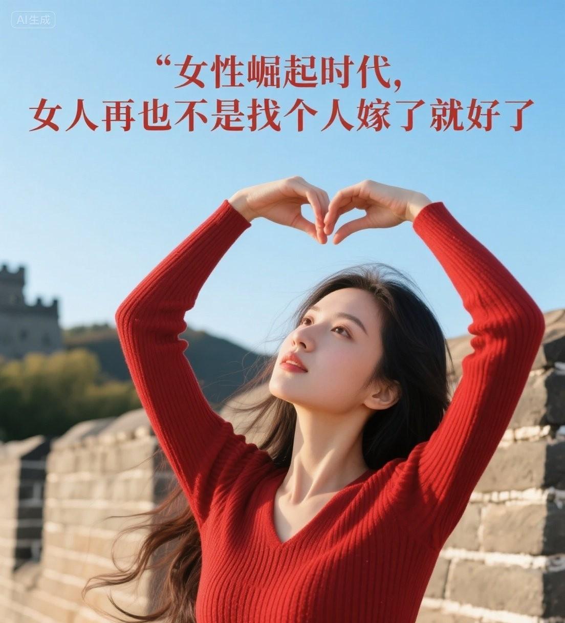 女性崛起时代，女性再也不是找个人嫁了就好了。
有没有发现，现在女性再也没有像以前