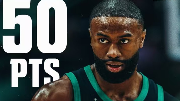 杰伦-布朗用50分开启一月之旅，希望用月最佳证明自己！他比布伦森差在哪里？