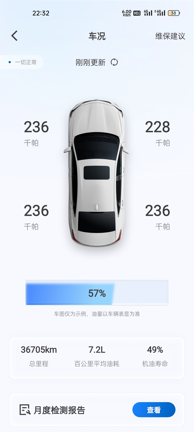威朗Por有没有必要换前后保险杠
买车一年多两个月，跑了36000多公里，基本上