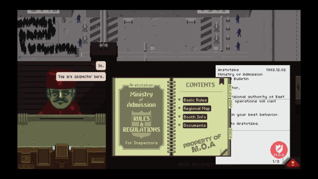 《Papers, Please》：恪守规则，还是听从良知？