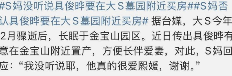 大s活着的时候这韩国老公具俊晔长住泡菜，一回就回几个月。
 
现在大s死了，他倒