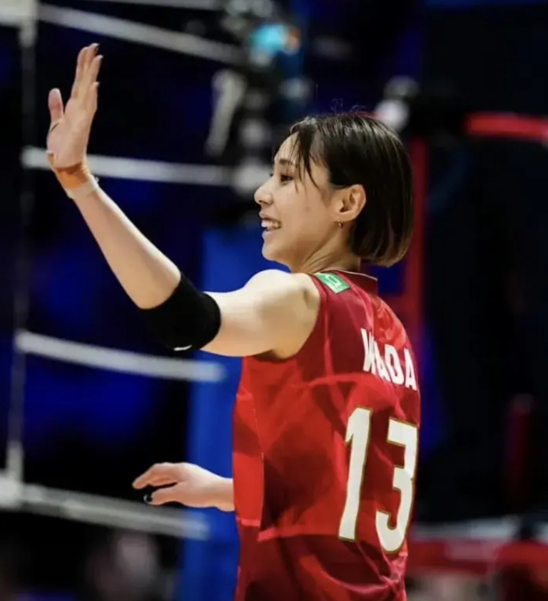 日本女排的接应和田由纪子在不到一年的时间里成长的太快了，在巴黎奥运期间，还是日本