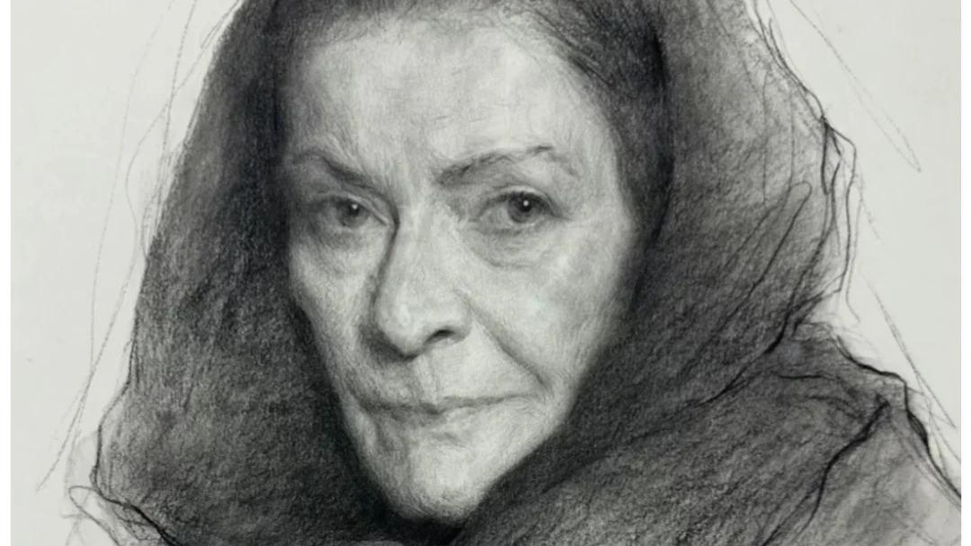 很鲜活的素描头像，光影质感松而不散，素描应试与专业进阶范本