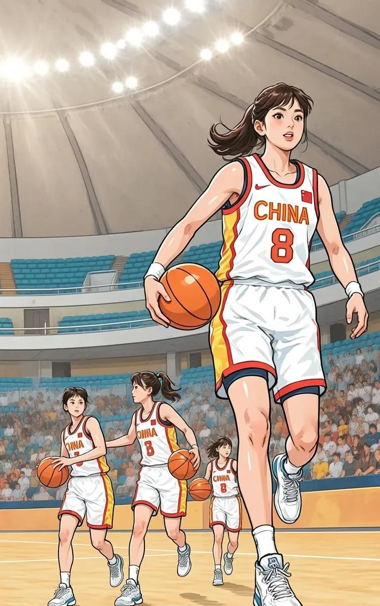 深圳女篮亚洲杯，小组循环赛里，中国女篮那叫一个猛！
7月13日，110：59大胜