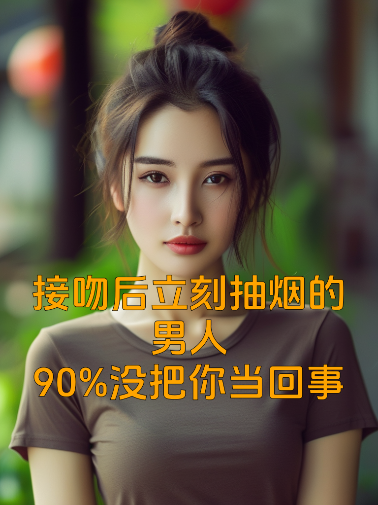 接吻后立刻抽烟的男人，90%没把你当回事